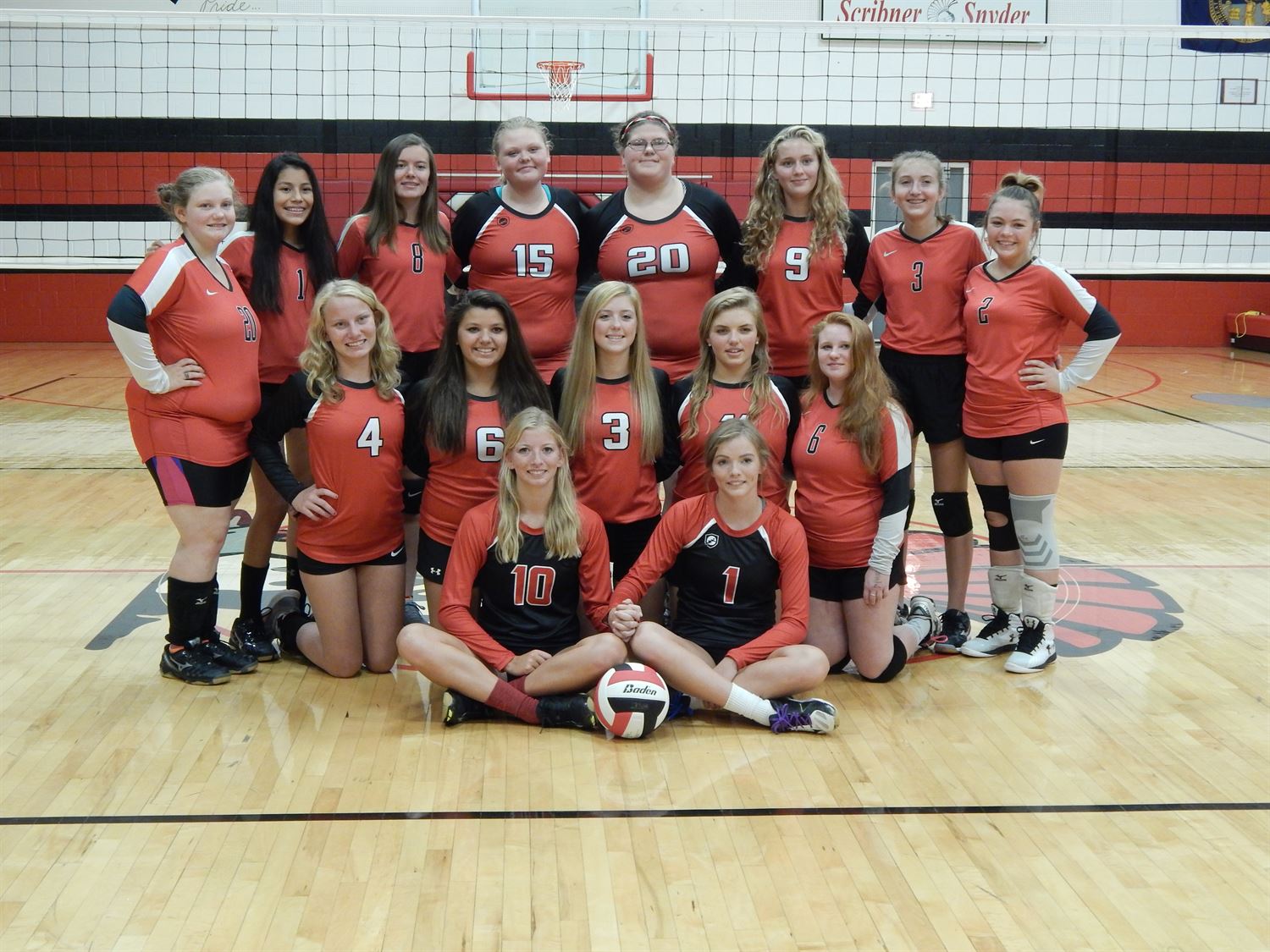Girls' Varsity Volleyball ScribnerSnyder High School Scribner