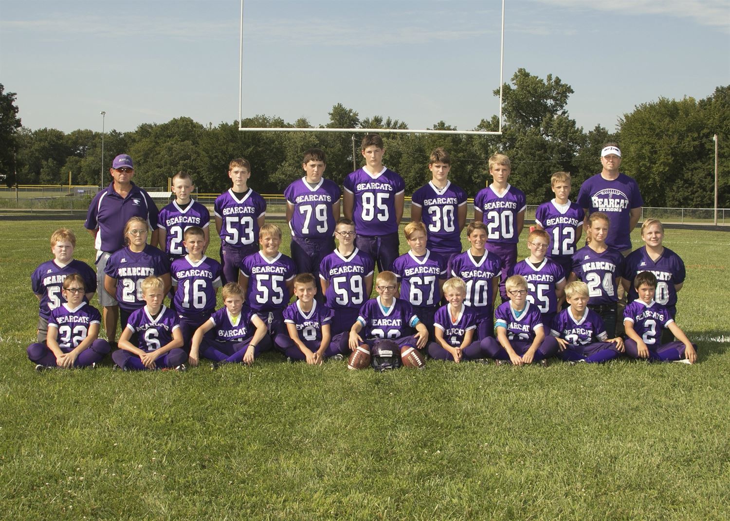 Junior High 78 Football Burlingame Burlingame, Kansas Football