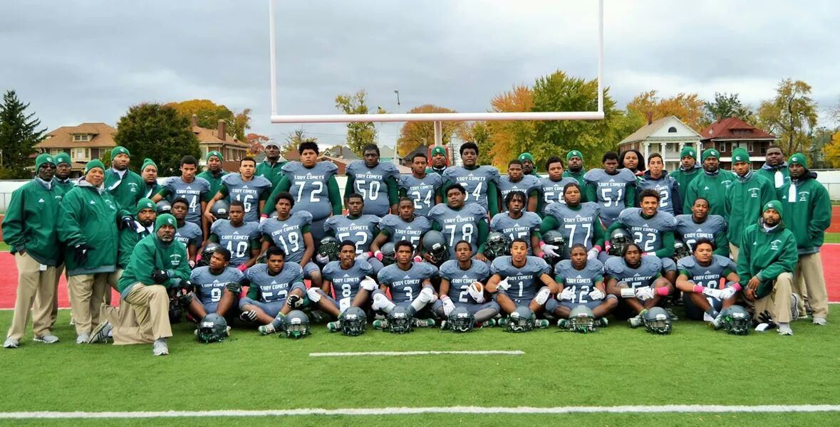 Boys Varsity Football Cody High School Detroit Michigan