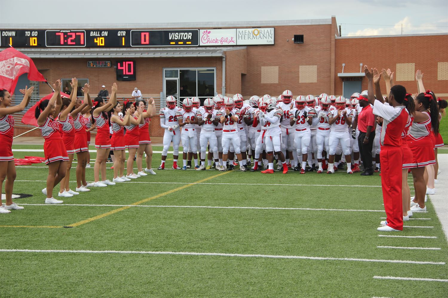 Cy Lakes JV Football Cypress Lakes High School Katy Texas