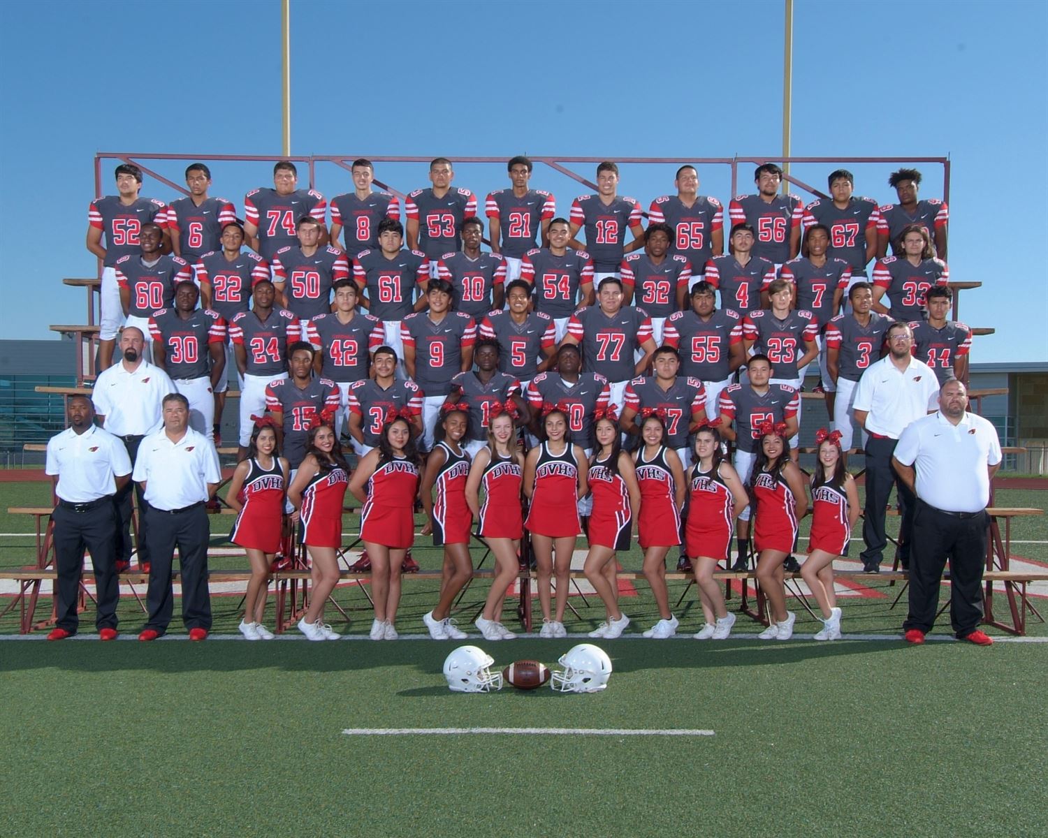 Junior Varsity Football Del Valle High School Del Valle Texas