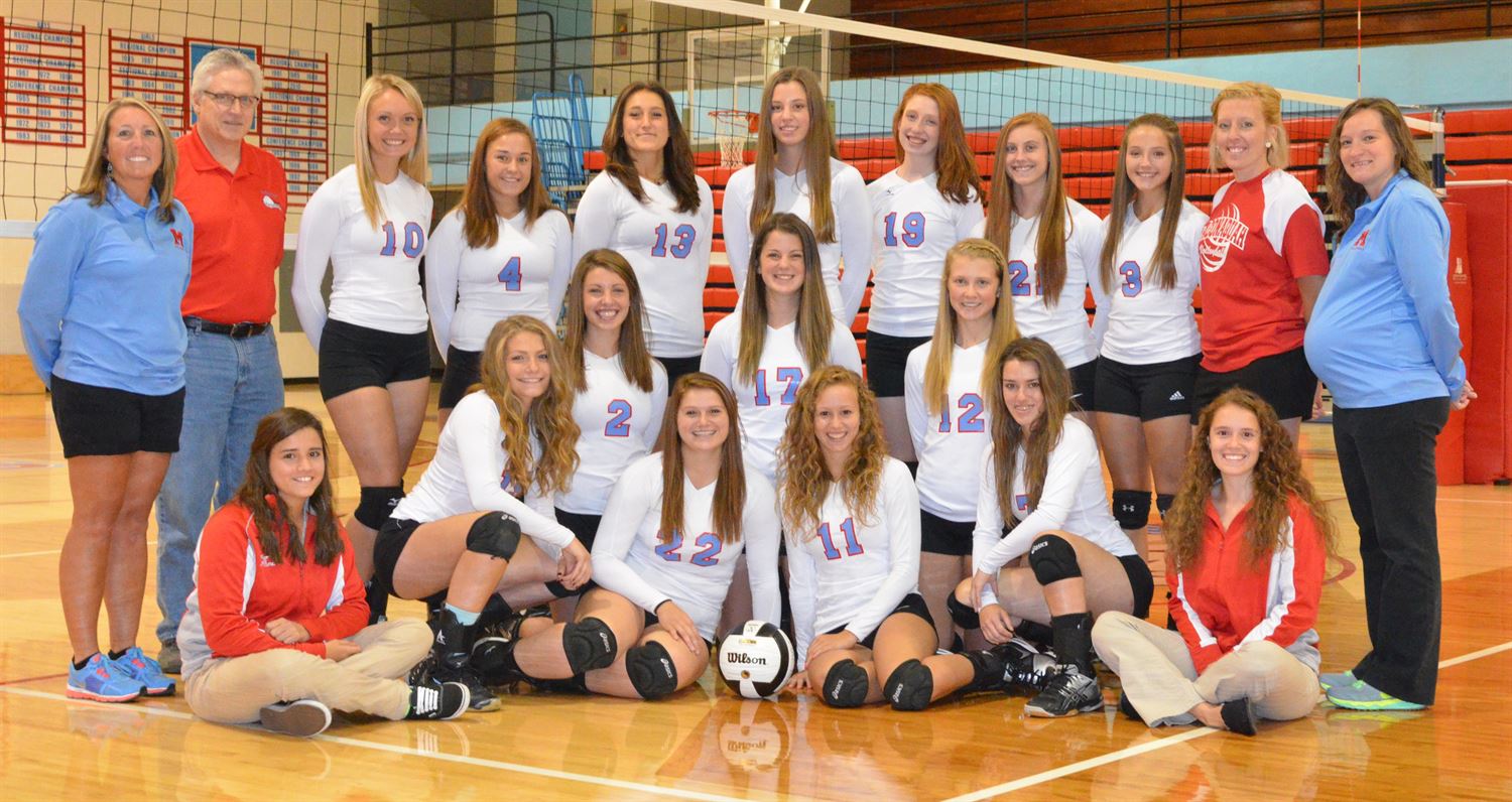 Girls Varsity Volleyball Maconaquah High School Bunker Hill