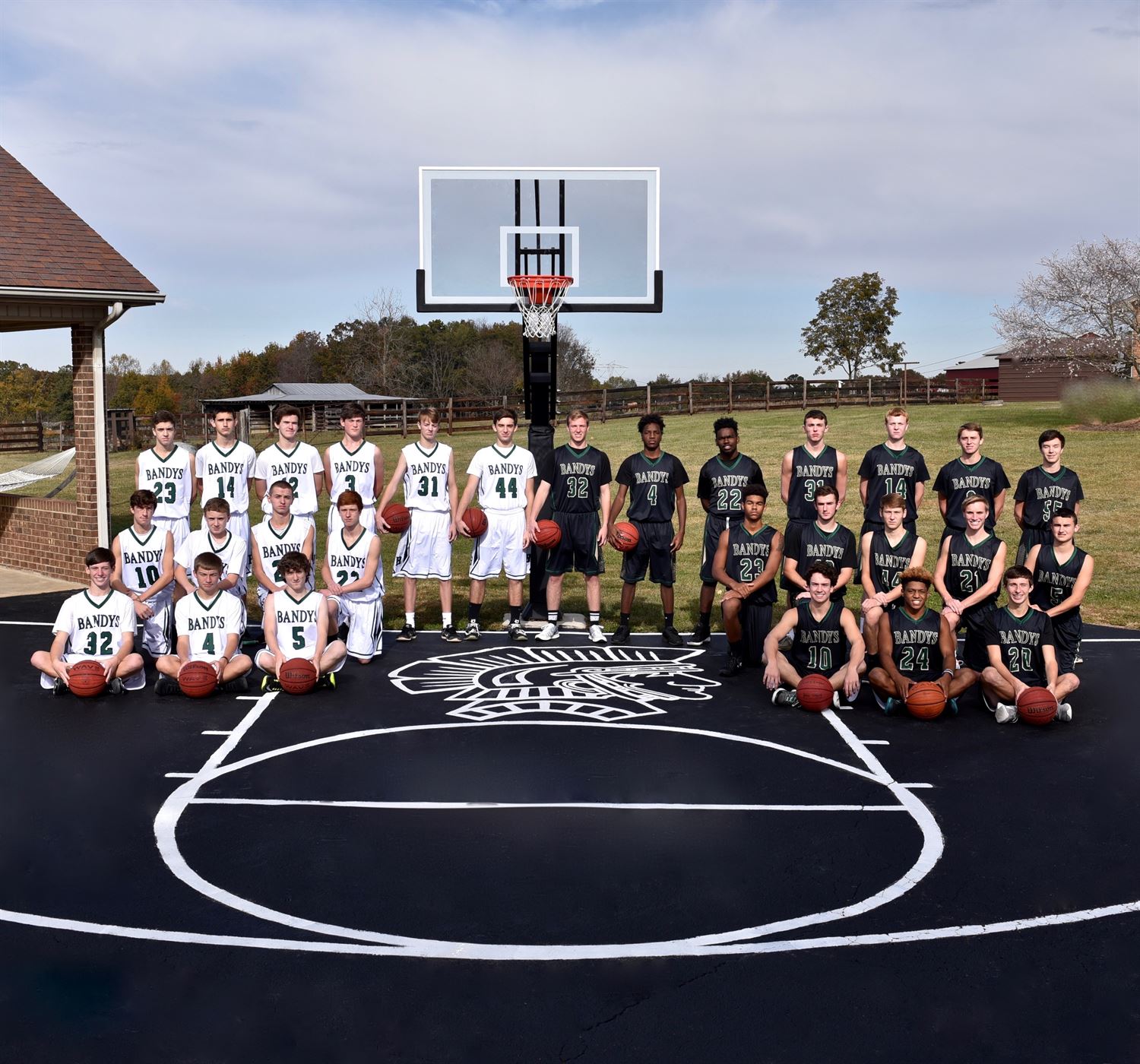 Boys' JV Basketball Bandys High School Catawba, North Carolina