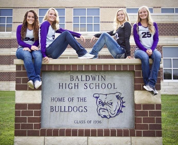 Girls Varsity Volleyball Baldwin High School Baldwin City, Kansas