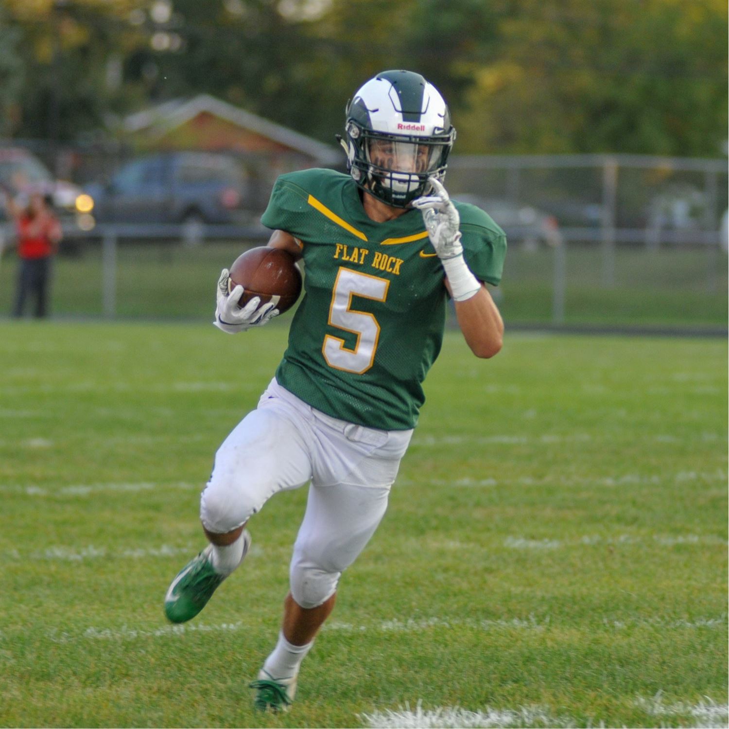 flat rock football helmet Rocksolid Flag & 7v7 Headgear while maximizing style JC Booth vs Flat Rock