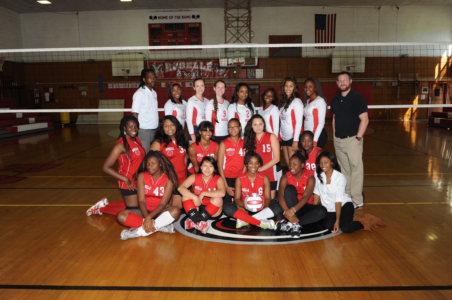 Girls Volleyball Abraham Clark High School Roselle New Jersey