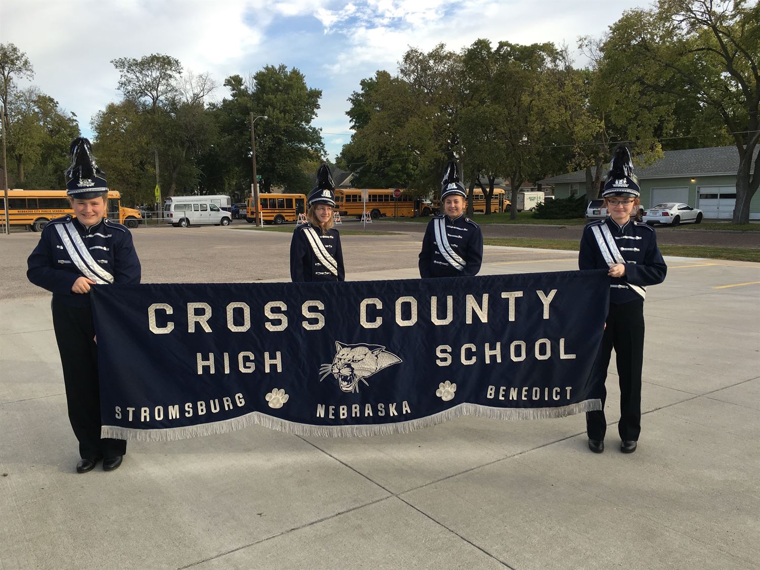 Hs Band Cross County High School Stromsburg Nebraska Golf