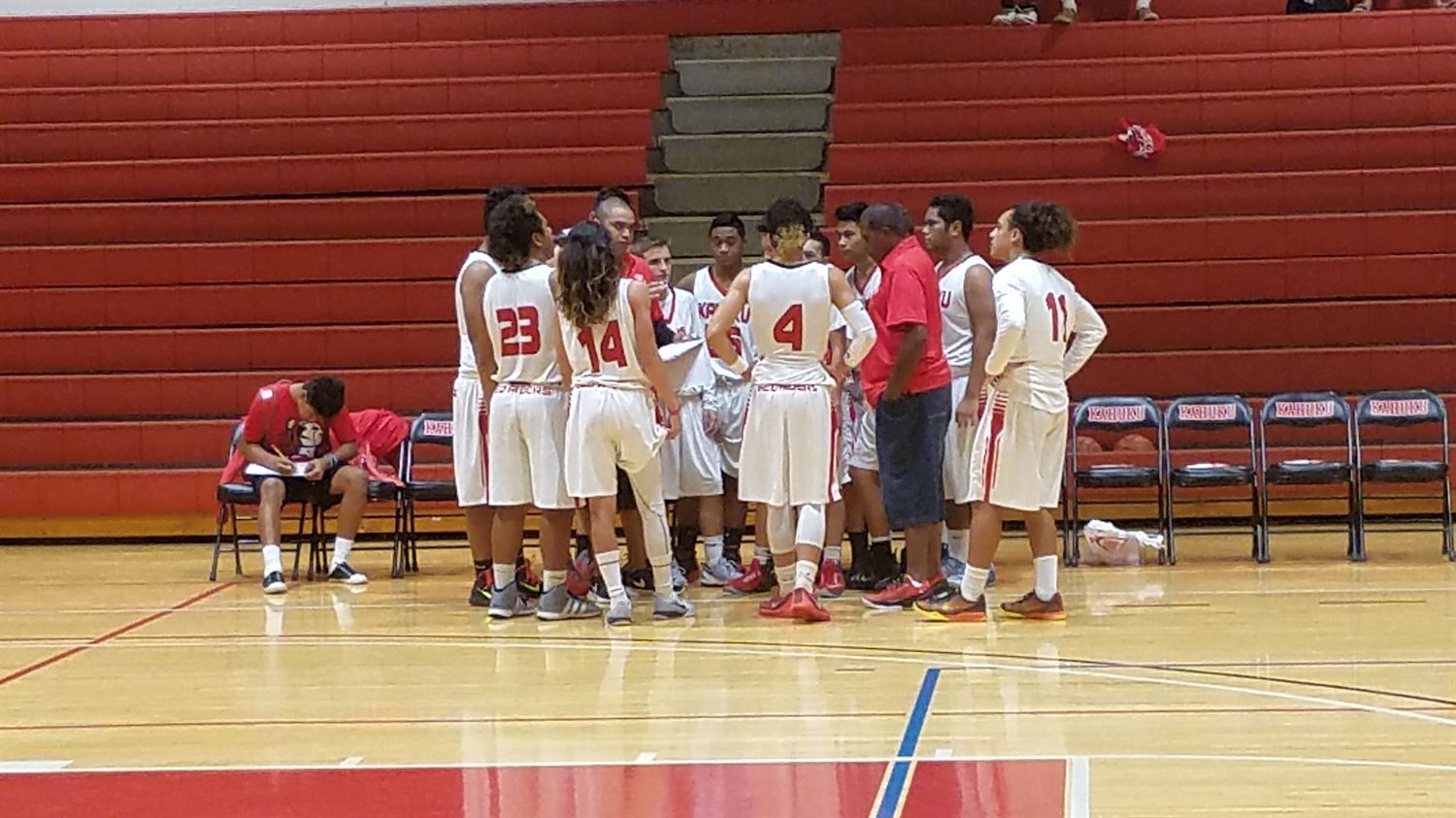 Boys' JV Basketball Kahuku High School Kahuku, Hawaii Basketball