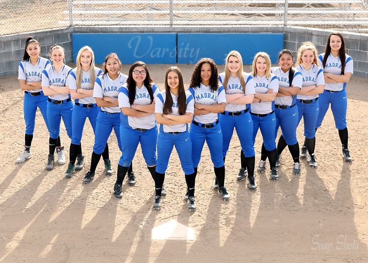 Girls' Varsity Softball Madras High School Madras, Oregon