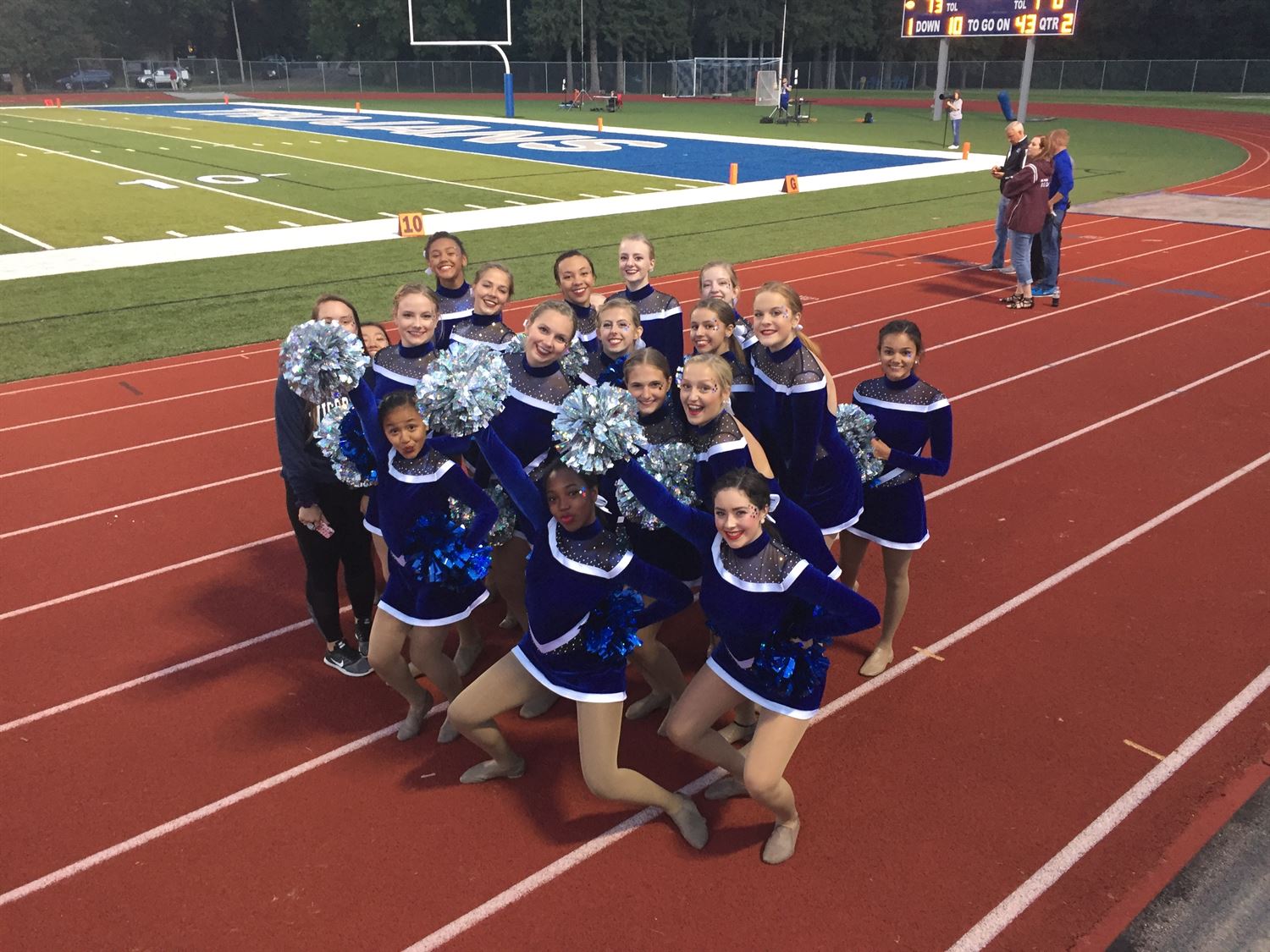 Girls Varsity Dance Drill Green Bay Southwest High School Green